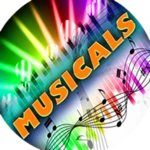 broadway musicals radio android application logo